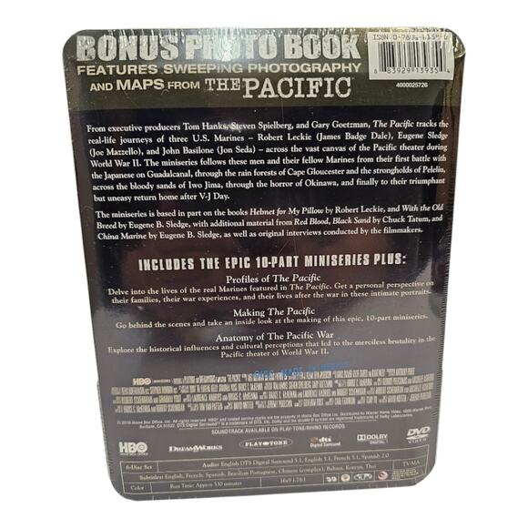 The Pacific 10 Parts 6 Discs Tom Hanks, Steven Spielberg, and Gary Goetzman - Picture 6 of 7